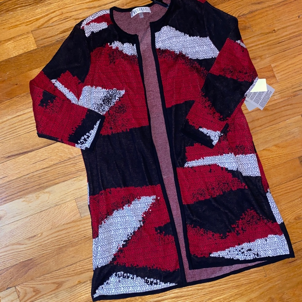 Jasper multi colored knit cardigan
